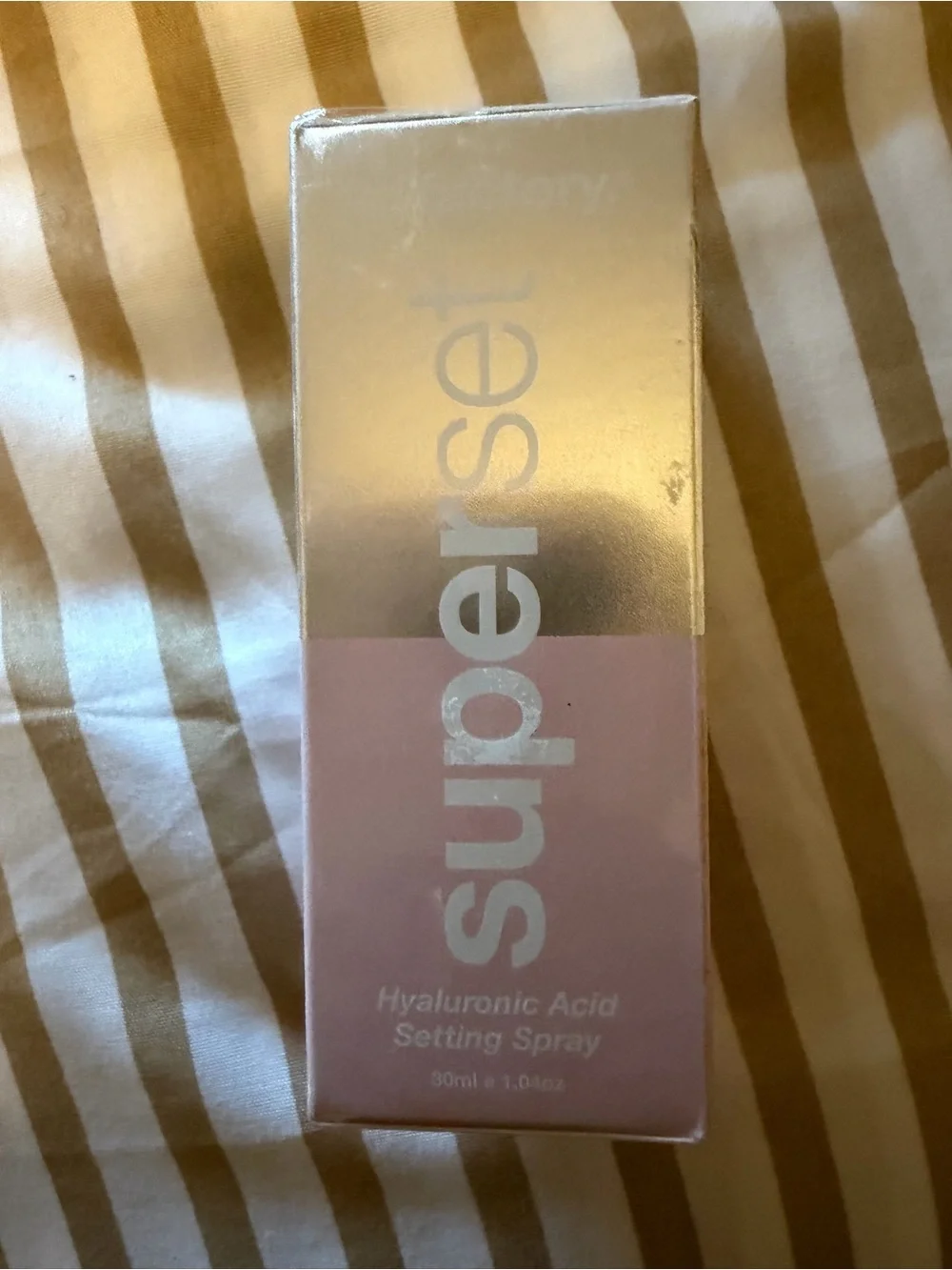 Superset Hyaluronic Acid Setting Spray — Pink